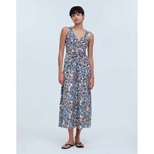 Madewell | Dresses | Madewell Cami Tier Midi Dress In Metallic Classic  Corsage | Poshmark